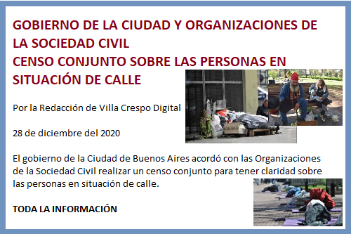 CENSO PERSONAS EN LA CALLE